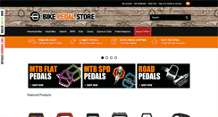 Desktop Screenshot of bikepedalstore.com