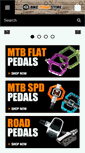 Mobile Screenshot of bikepedalstore.com
